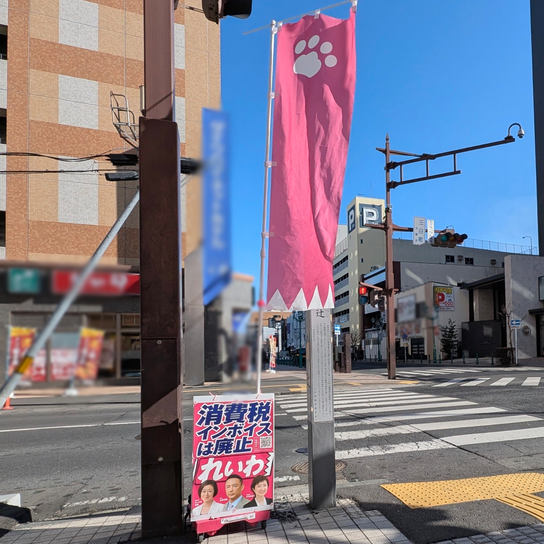 れいわ 八戸 街頭活動